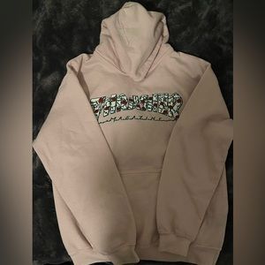thrasher pink rosé hoodie